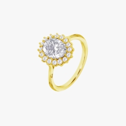 Anillo Lotus Silver geométrico LP3459-3/7