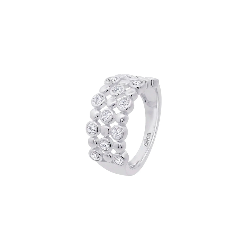 Anillo Lotus Silver Pure Essential LP3879-3/1