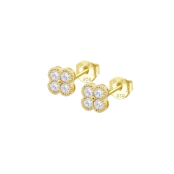Pendientes Lotus Silver LP1612-4/2