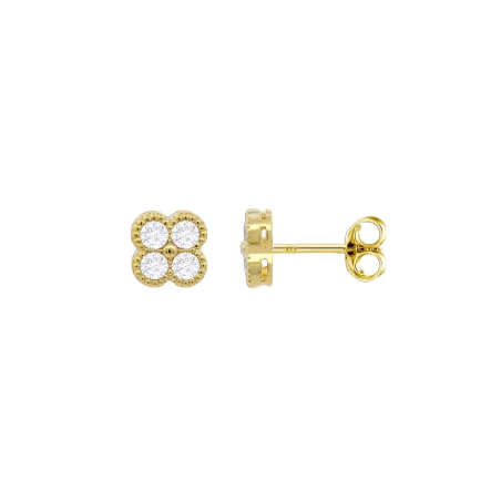 Pendientes Lotus Silver LP1612-4/2