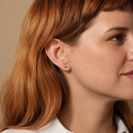 Pendientes oro 9k mariposas "Isabelina"
