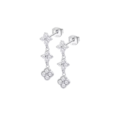 Pendientes Lotus Silver LP3889-4/1