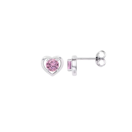 Pendientes Lotus Silver corazón LP3092-4/3