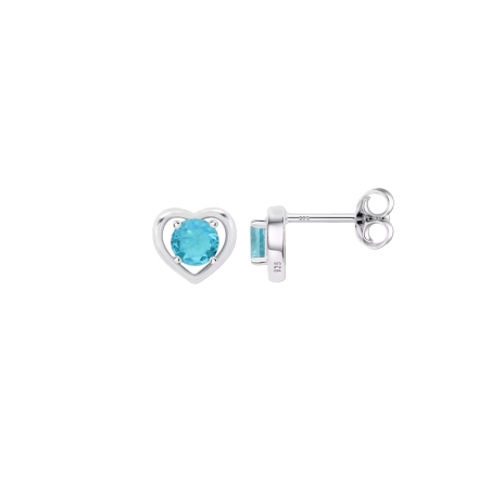 Pendientes Lotus Silver corazón LP3092-4/4