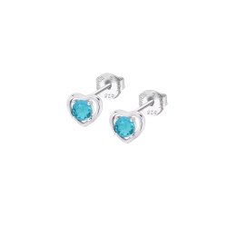Pendientes Lotus Silver corazón LP3092-4/4
