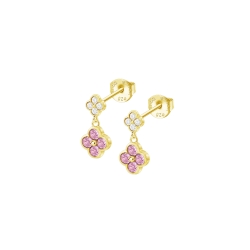Pendientes Lotus Silver LP3932-4/2