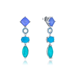 Pendientes Viceroy y circonitas azules 2306E000-59