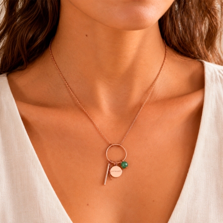 Collar Viceroy acero charms 75066C01017