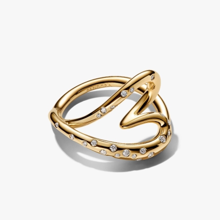 Anillo Pandora Corazón orgánico 164675c01