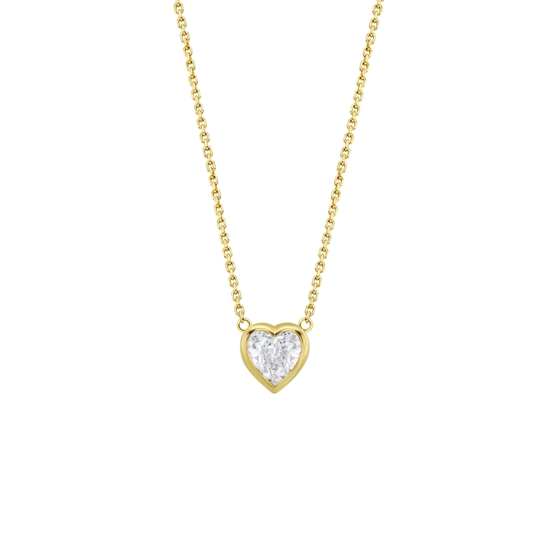 Collar Lotus Silver corazón LP2000-1/2