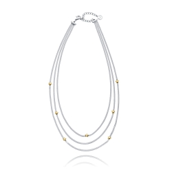 Collar Viceroy acero bicolor estrellas 14320C01000