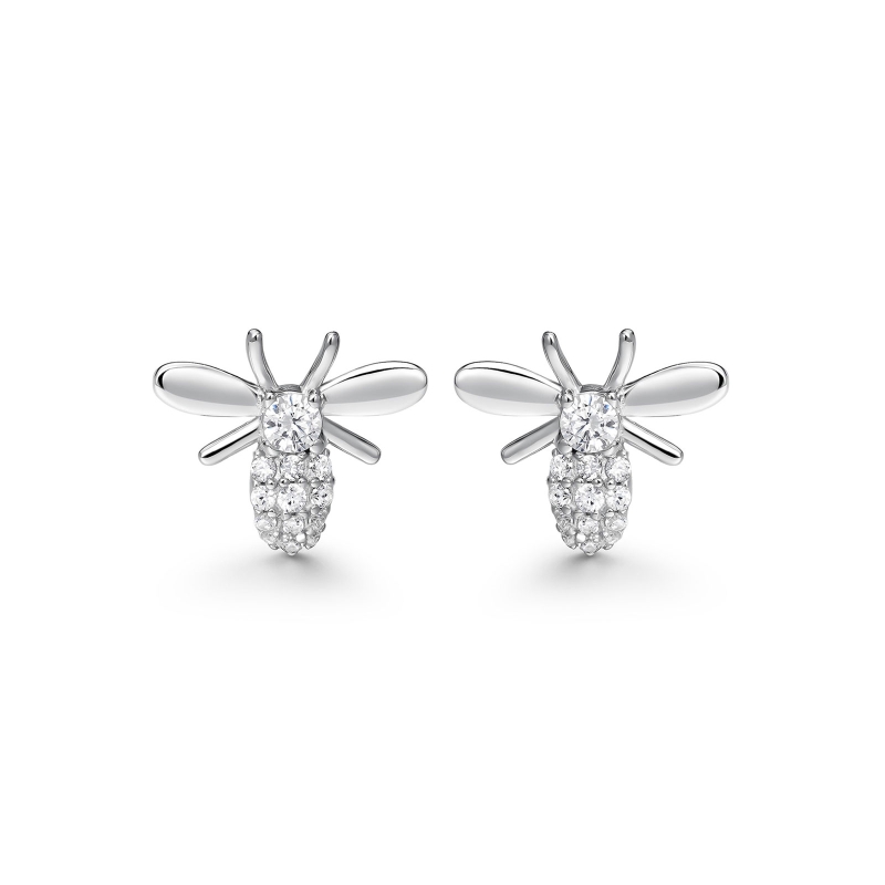 Pendientes Itemporality Plata Abejas SEA-101-448-UU