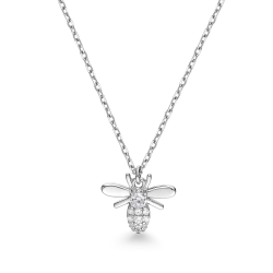 Collar Itemporality Plata Abeja SNL-101-199-UU