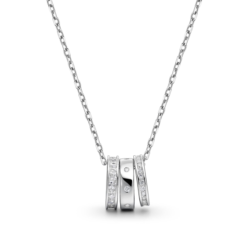 Collar Itemporality Plata Aros SNL-101-204-UU