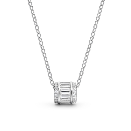 Collar Itemporality Plata Barril SNL-101-208-UU