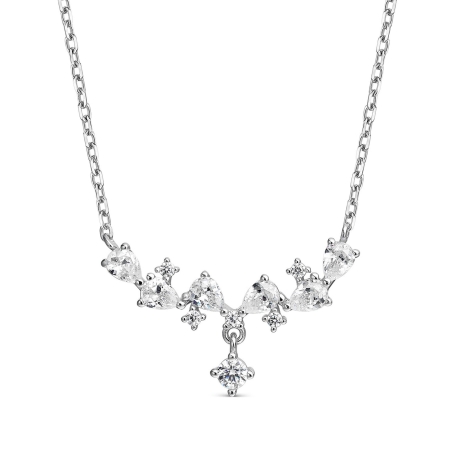 Collar Itemporality Plata Princesa SNL-101-210-UU