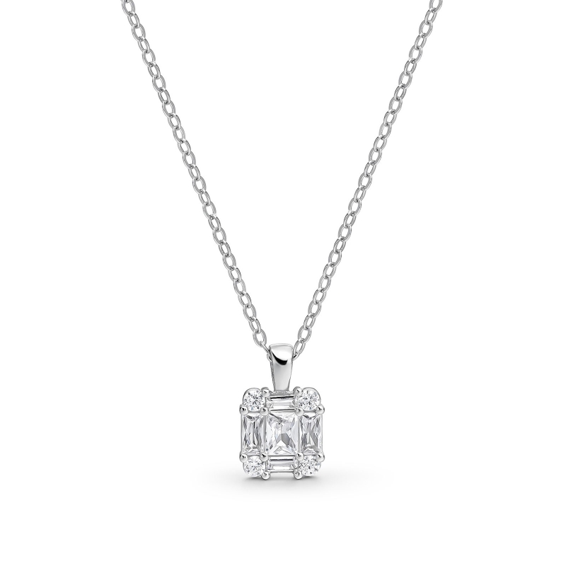Collar Itemporality Plata Eleganza SNL-101-215-UU