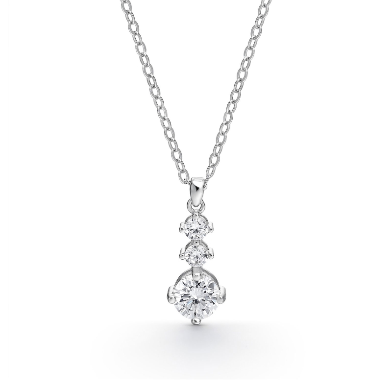 Collar Itemporality Plata Eleganza SNL-101-214-UU