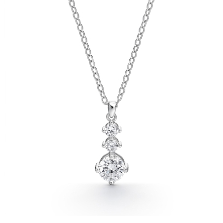 Collar Itemporality Plata Eleganza SNL-101-214-UU