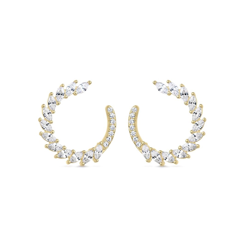 Pendientes Itemporality Plata Alba SEA-201-345-UU