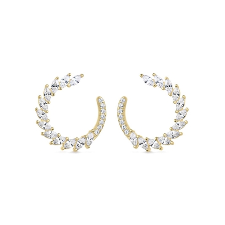 Pendientes Itemporality Plata Alba SEA-201-345-UU
