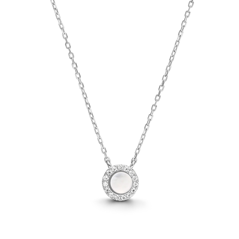 Collar Itemporality Plata Pietra SNL-116-193-UU
