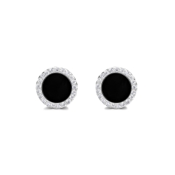Pendientes Itemporality Plata Círculo SEA-102-433-UU