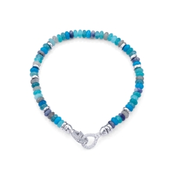 Pulsera Viceroy plata, gemas y circonitas 13267P000-43