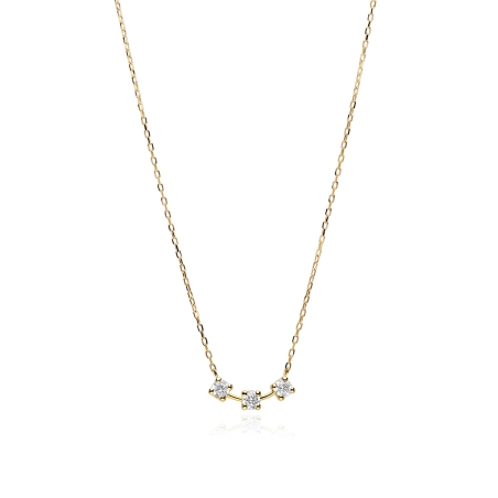 Gargantilla oro 18k y circonitas "Chiara"