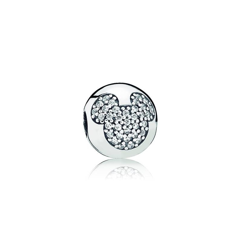 Clip Pandora Mickey en Pavé 791449CZ