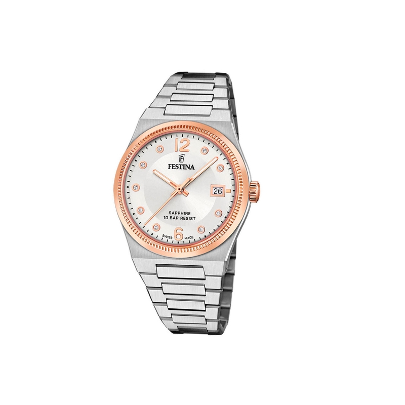 Reloj Festina Swiss Made Rivé mujer F20037/1