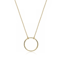 Gargantilla plata y baño oro 18k "Arendel"