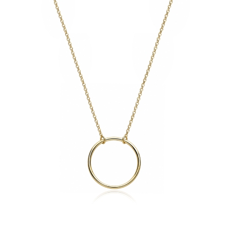 Gargantilla plata y baño oro 18k "Arendel"