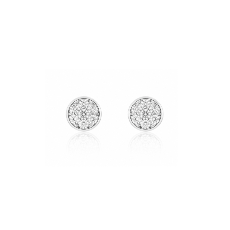 Pendientes Oro 18k y diamantes 0.32cts "Rachel"