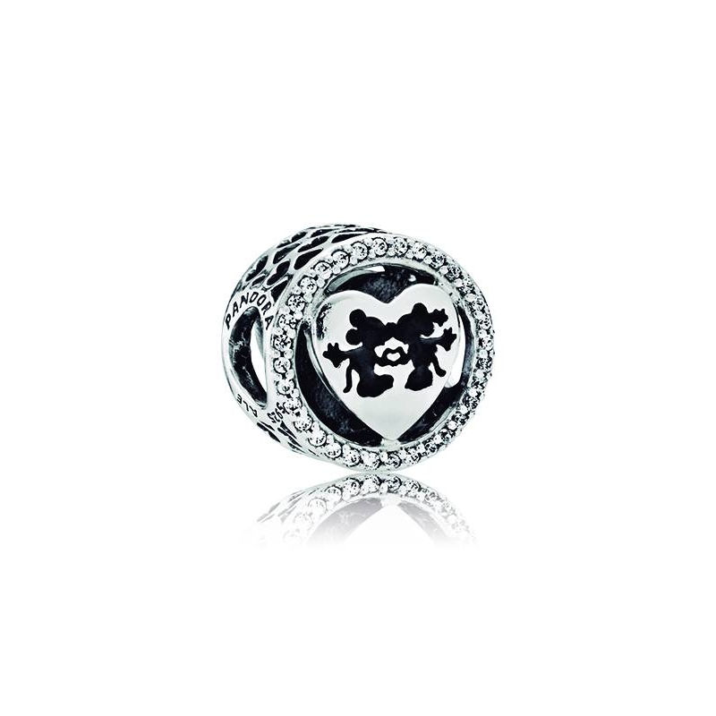 Charm Pandora Amor Minnie & Mickey 791957CZ Charm Pandora Amor Minnie & Mickey 791957CZ