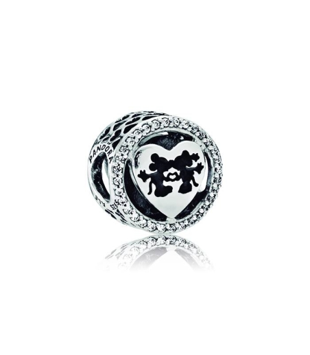 Charm Pandora Amor Minnie & Mickey 791957CZ