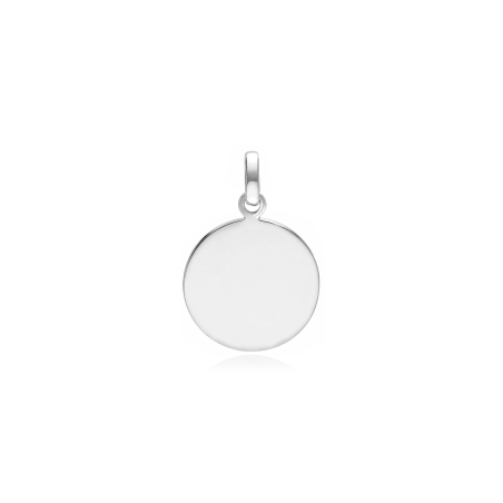 Colgante plata primera ley 15mm "Virgen del Carmen"