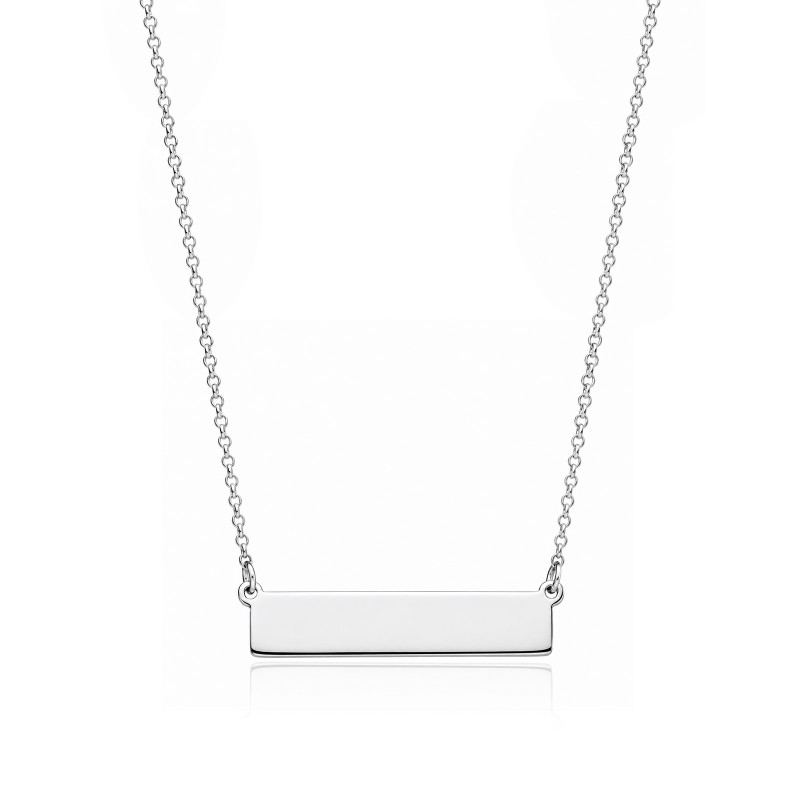 Collar plata primera ley "Stick"