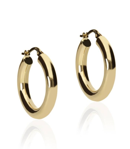 Pendientes "Eclipse" Aro Oro 18k.