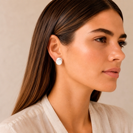 Pendientes Vidal & Vidal doble círculo Q3212A