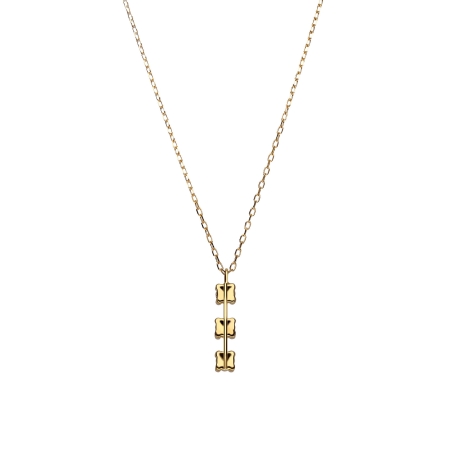 Gargantilla oro 18k y gemas "Yopal"