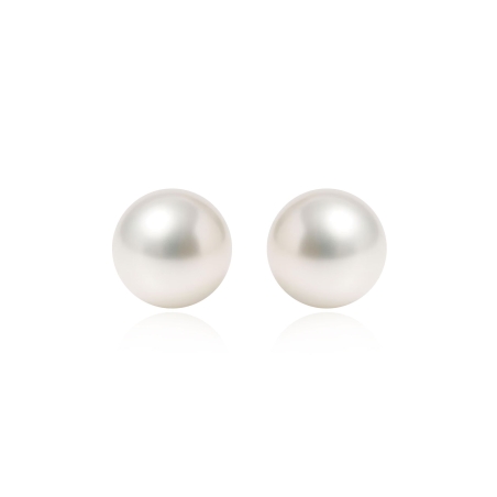Pendientes oro 18 k y perlas cultivadas "Frances"