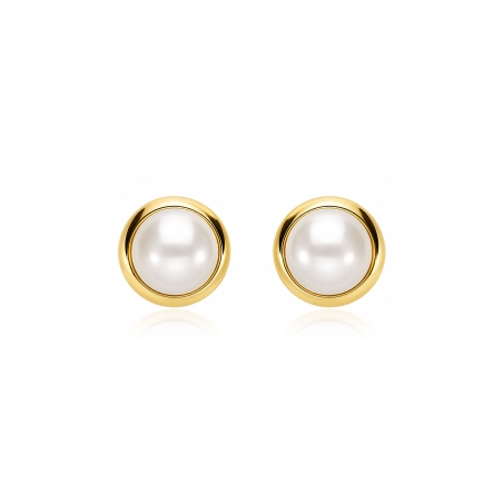 Pendientes oro 18k y perlas cultivadas "Karen"