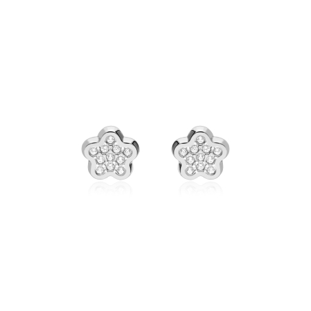 Pendientes Oro 18k y circonitas "Camila"