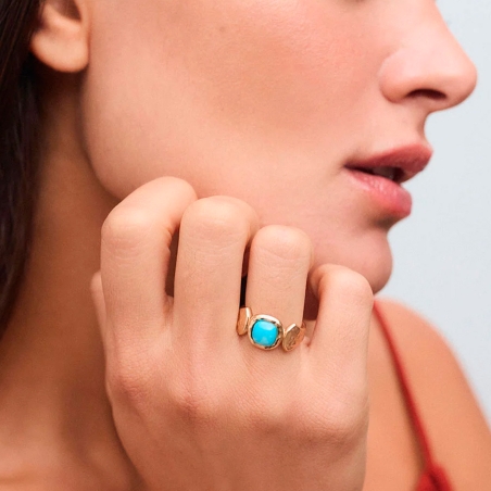 Anillo Vidal & Vidal Larimar X485181014