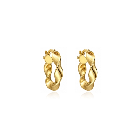 Pendientes aro oro 18k 17 mm "Lovelace"