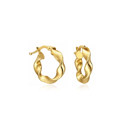 Pendientes aro oro 18k 17 mm "Lovelace"
