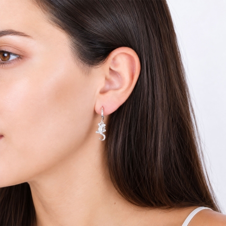 Pendientes Plata primera ley "Tarentola"