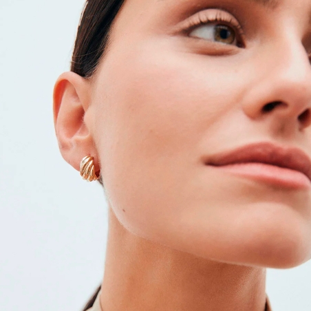 Pendientes Vidal & Vidal ondulados G4029