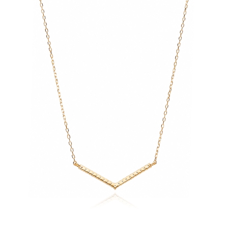 Gargantilla oro 18k y circonitas "Valentina"